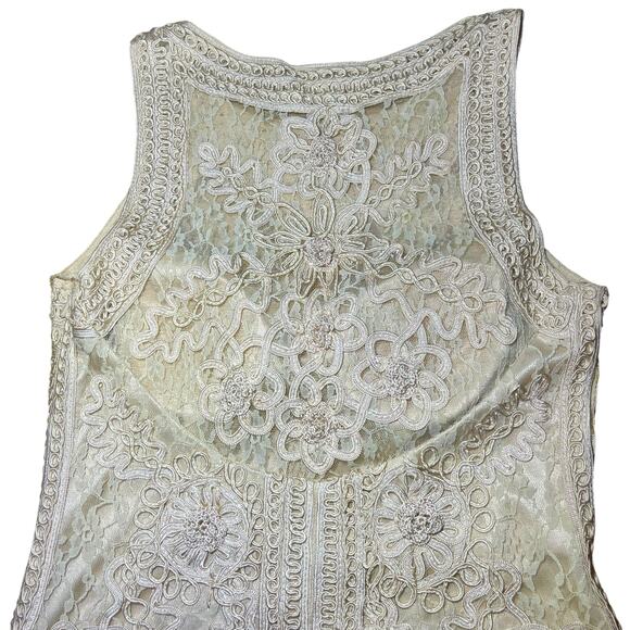 Sue Wong Nocturne Dress Soutache Embroidered Lace - Picture 11 of 16